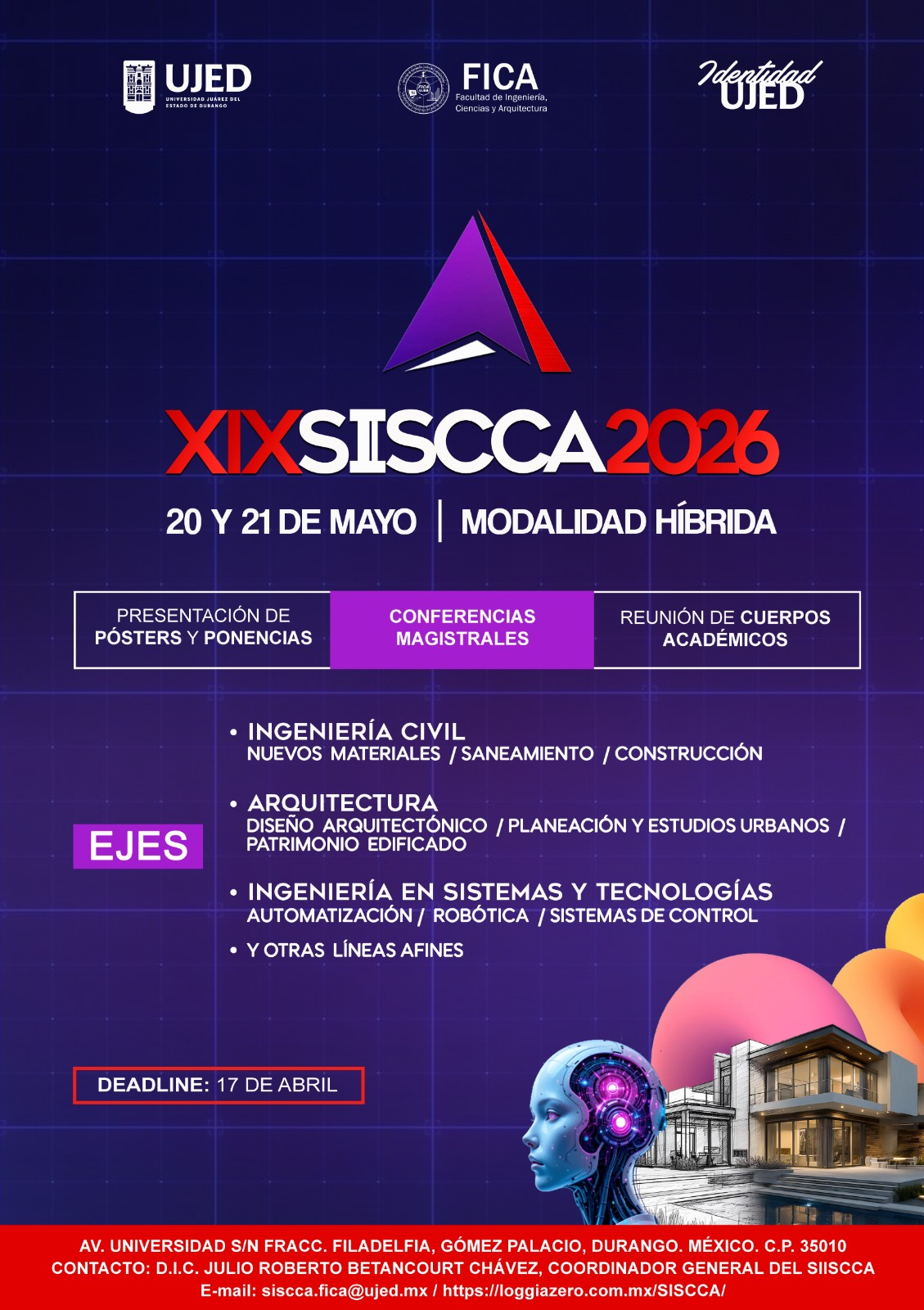 Flyer XVIII SISCCA 2025